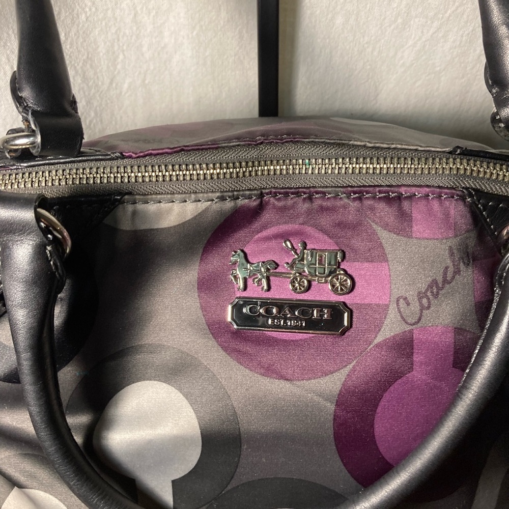 Coach sateen SHOULDERBAG TOTE 15528 - Picture 2 of 10